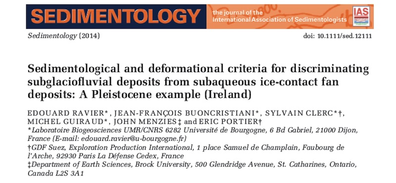 article sedimentology